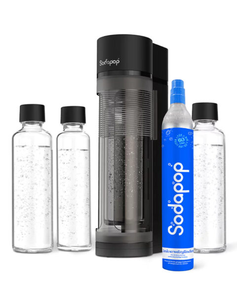 Sodapop Sprudler Logan Set Glas Produktbild Zylinder