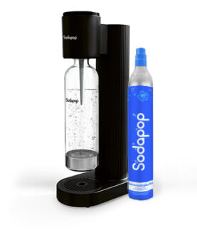 Sodapop Wassersprudler Cooper Zylinder Schwarz Teaserbild