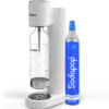 Sodapop Wassersprudler Cooper Zylinder Weiss Produktbild